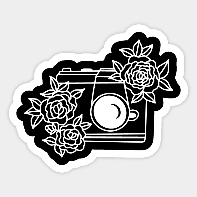 Floral Camera Sticker by DANPUBLIC